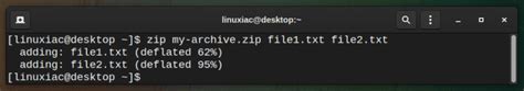 Image result for Zip File Syntaxin Linux