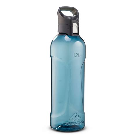 Mountain Hiking 1.2L Quick Opening Cap Water Bottle MH500 Tritan - Blue