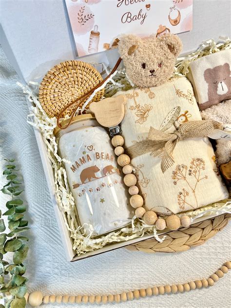 MAMA Bear for Mom and Baby Gift Set With Blanket,new Mom Gift ...