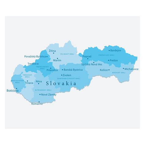 Maps of Europe: Slovakia Mural - Removable Wall Adhesive Decal | Europe map, Mural, Removable wall