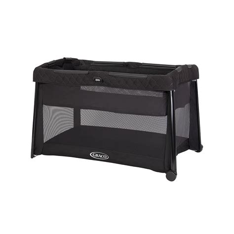 Graco FoldLite™ LX Quick-folding Travel Cot with Bassinet
