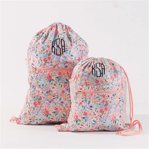 Personalized Kids Cinch Top Bag | Marleylilly Kids