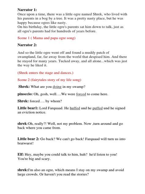 Shrek Jr Script-Free 的图像结果