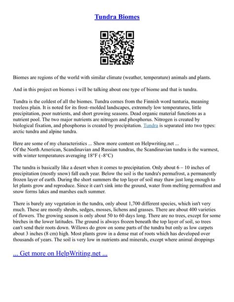 Tundra Yearly Precipitation