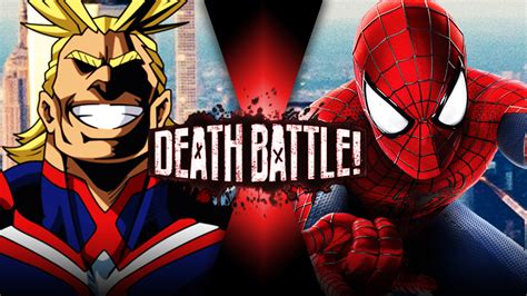 All Might vs Spiderman by Zelrom on DeviantArt