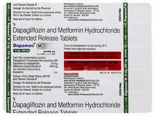 Buy Dapamac M 10/500 MG Strip Of 15 Tablet ErOnline at Truemeds