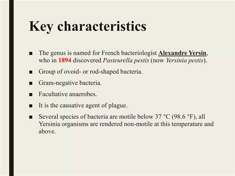 Yersinia | PPTX
