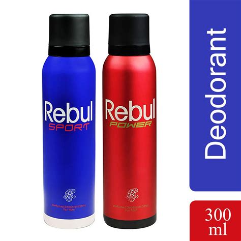 Buy Archies Rebul Sport and Power Deodorant for Men, 150ml (Pack of 2 ...