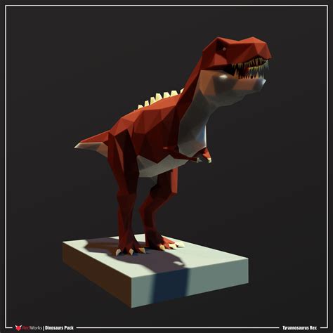ArtStation - Low Poly Dinosaurs Pack | Resources