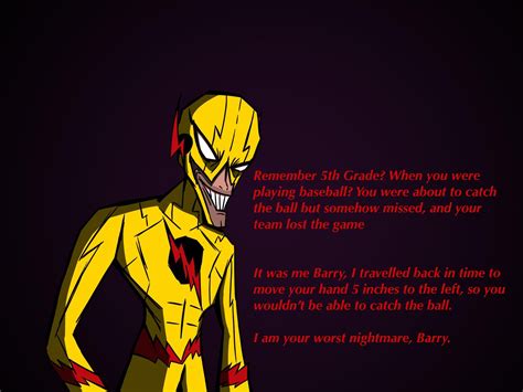 It was me Barry. (Fanart by me) : r/theflash