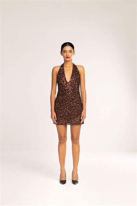 Sequin Mini Dress – Past Modern