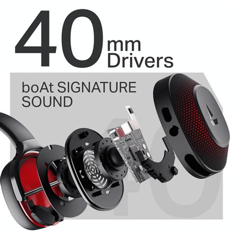 boAt Rockerz 413 – Wireless Headphones with 40mm Drivers, BEAST™ Mode ...