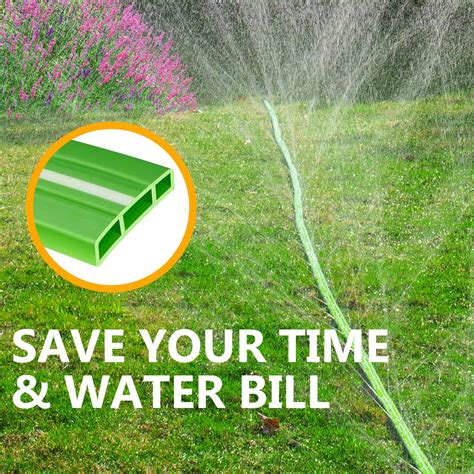 Snapklik.com : Sprinkler Hose For Yard, 20 FT Garden Soaker Hose ...