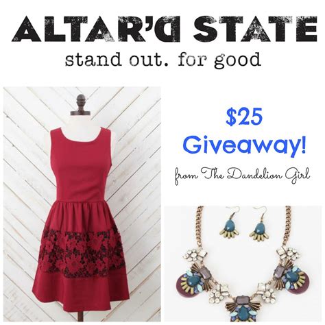 Penniless Socialite: Look What I Got: $25 Altar'd State Giveaway!