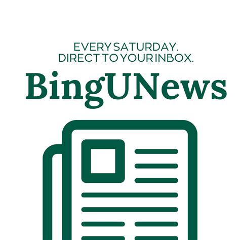 From major campus initiatives to groundbreaking research to student success stories, BingUNews ...