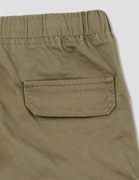 Buy Olive Solid Cotton Cargo Pants for Boys online at RUFF