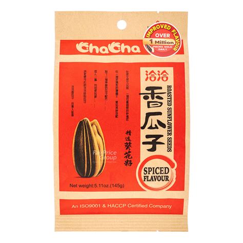 Cha Cha Roasted Sunflower Seeds - Spiced | NTUC FairPrice