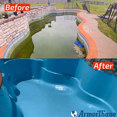 Before After Pool | ArmorThane