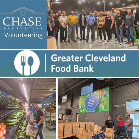 Chase Properties volunteering at the Cleveland Food Bank » Chase Properties