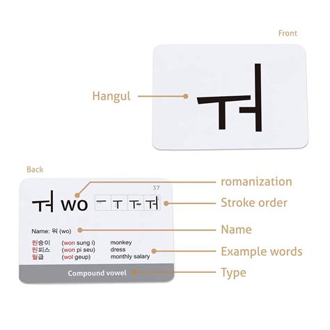 CARDDIA Korean Alphabet - Hangul: Buy Online in INDIA at desertcart