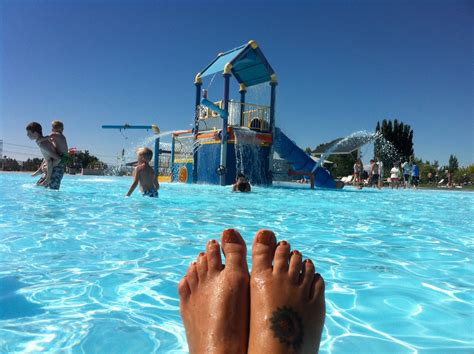 My Toes: Toes at the Roy Aquatic center