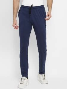 RED CHIEF Solid Men Blue Track Pants - Buy RED CHIEF Solid Men Blue ...