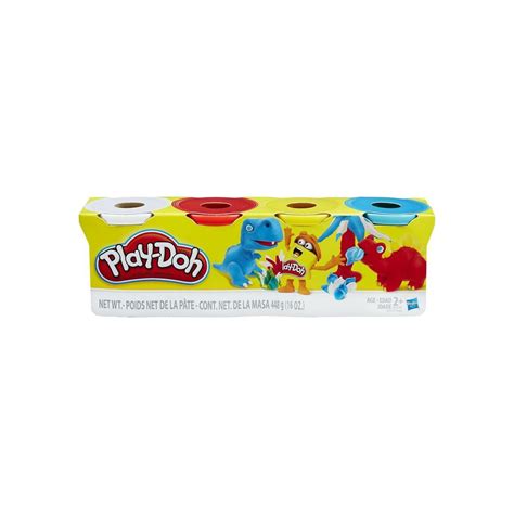 Hasbro Play-Doh 4-Pack Of Classic Colors Dinosaurs B5517 / B6508 | Toys ...