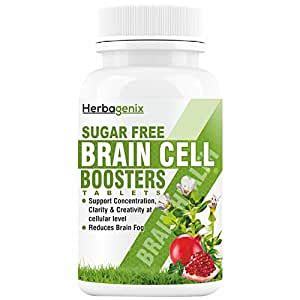 Buy HERBAGENIX Brain Booster tablet with concentration Supplement ...