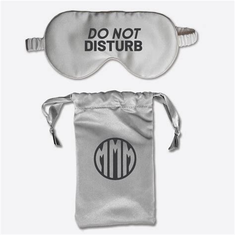 Do Not Disturb Eye Mask | gingercrush.com
