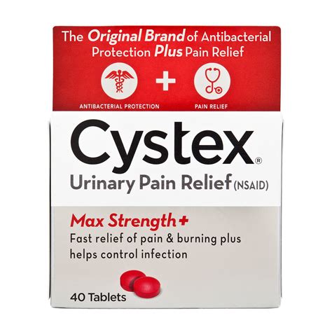 Cystex Urinary Pain Relief Tablets for Urinary Tract Infections, 40 Ct – Walmart Inventory ...