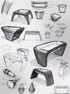 Toulet foosball table by Adrien Lefebvre | Design Sketches Table Sketch ...