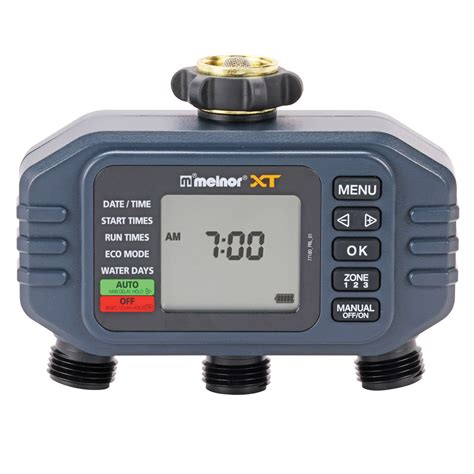 HydroLogic® 3-Zone Digital Water Timer | Melnor, Inc.