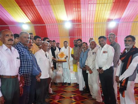 Nareshbhai Patel, Chairman of Shree Khodaldham Trust-Kagawad, attended ...