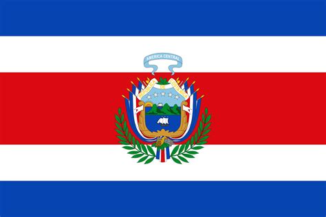 🇨🇷 Costa Rica Flag Unveiled: Colors, Meaning, Coat of Arms, Flag Map ...