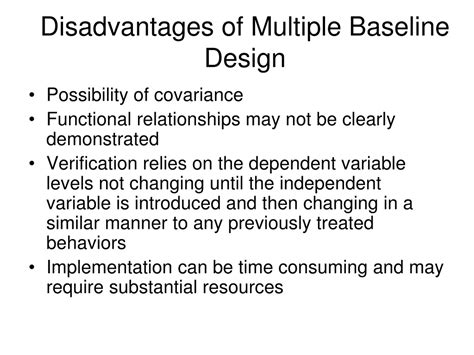 Multiple Baseline Design