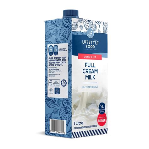 Long Life Milk - 1 Litre / Assorted - Lifestyle Foods