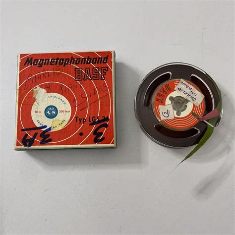 BASF Magnetophonband 90m 8cm 300 feet 3 inch Spool Double Play Tape ...