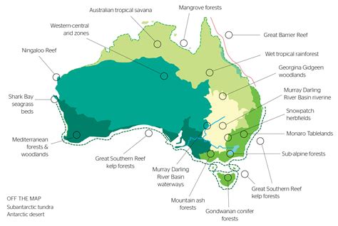 The nature under threat in each state and territory, crying out for strong nature laws ...