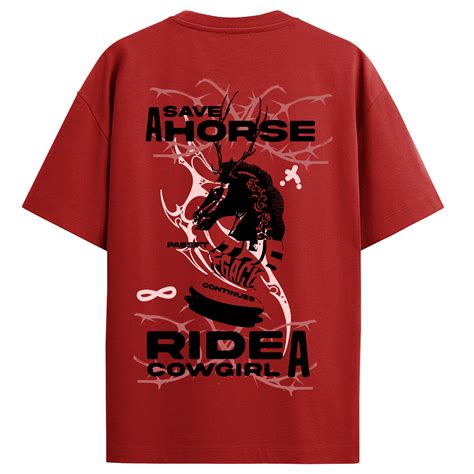 Save a Horse Red T-Shirt – Passift