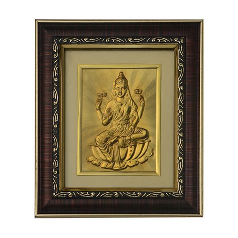 PrayEveryday - Lakshmi Mata Photo Frames | Lakshmi Mata Gold Plated ...