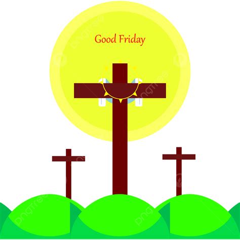 Happy Good Friday Clipart Transparent Background, Png Ai Image Good ...
