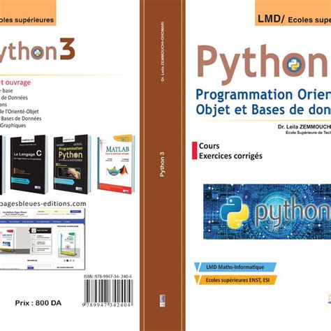 Image result for Programmation En Python Page De Garde