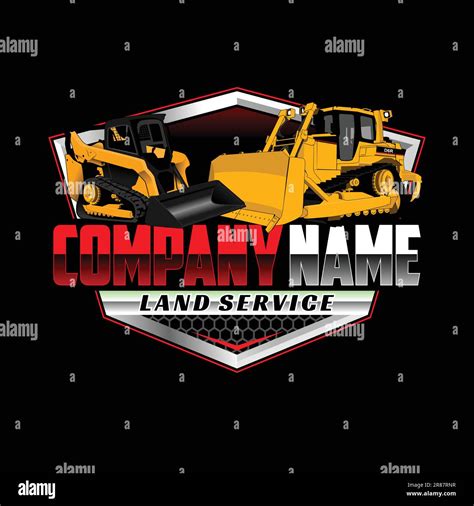 Heavy machinery equipment land Stock Vector Images - Alamy