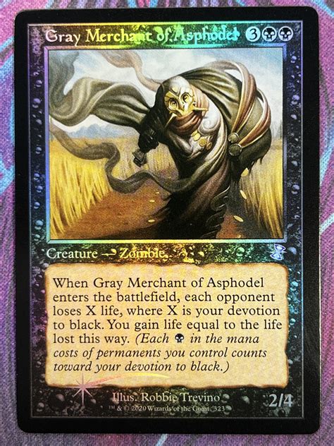 Gray Merchant of Asphodel TSR #323 Foil – Bootleg Mage