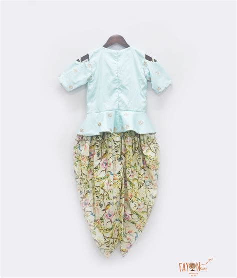 Buy Dhoti Kurta Sets for Baby Girls – FayonKids