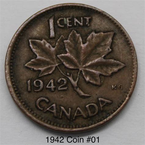 1942 Canada 1 Cent - Etsy