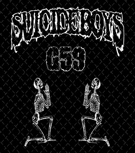 Suicide.boys Skeleton Png, Suicide.boys Vintage T Shirt, G59 Png ...