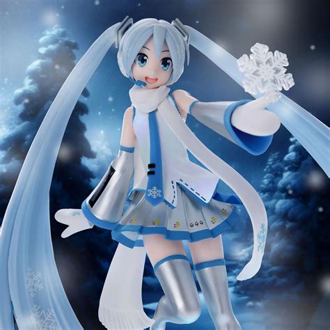 Hatsune Miku - Snow Miku Sky Town Figure | Elbenwald