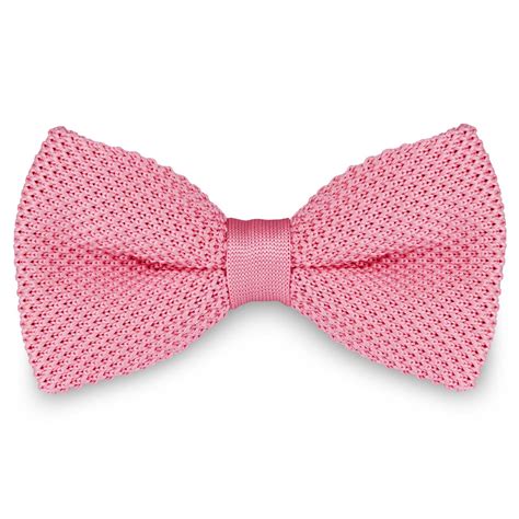 Light Pink Knitted Pre-Tied Bow Tie | In stock! | Tailor Toki