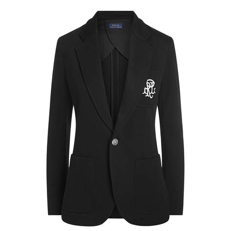 POLO RALPH LAUREN | Women's Cotton Long Sleeve Single Breasted Blazer ...
